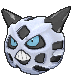 A battle animation of Glalie.