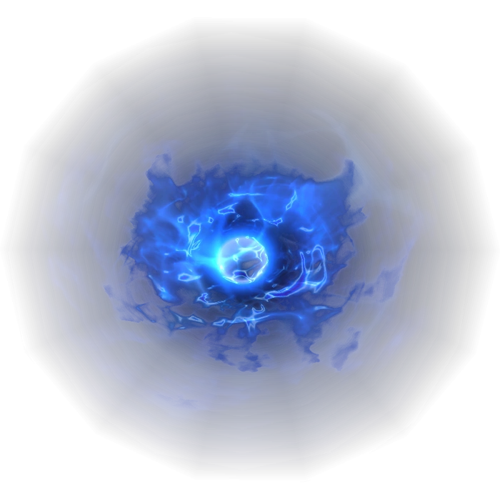 A static image of a resurrection spell.