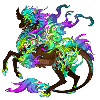 A Flight Rising dragon